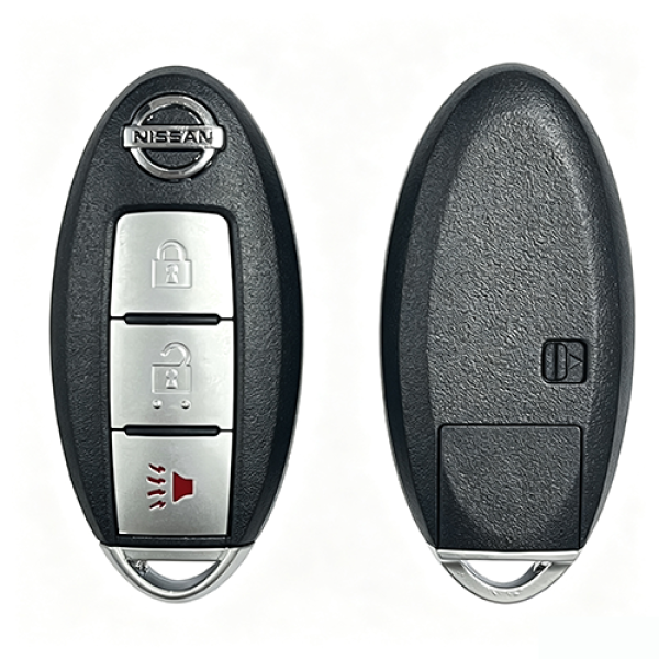 2011-2018 Nissan / 3-Button Smart Key / PN: 285E3-1KM0D / CWTWB1U808 (AFTERMARKET)-With Logo